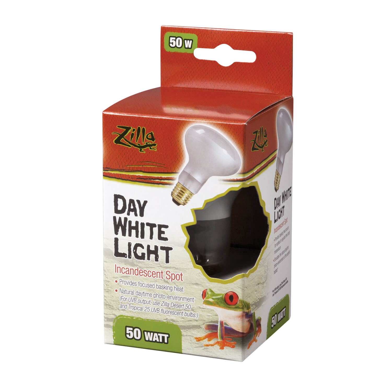 slide 4 of 6, Zilla Incandescent Spot Bulbs Day White 50 Watts, 1 ct