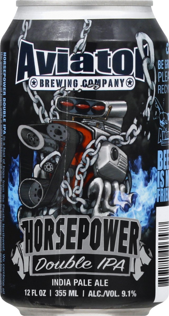 slide 6 of 9, Aviator Brewing Co. Double IPA India Pale Ale Horsepower Beer 12 oz, 12 oz