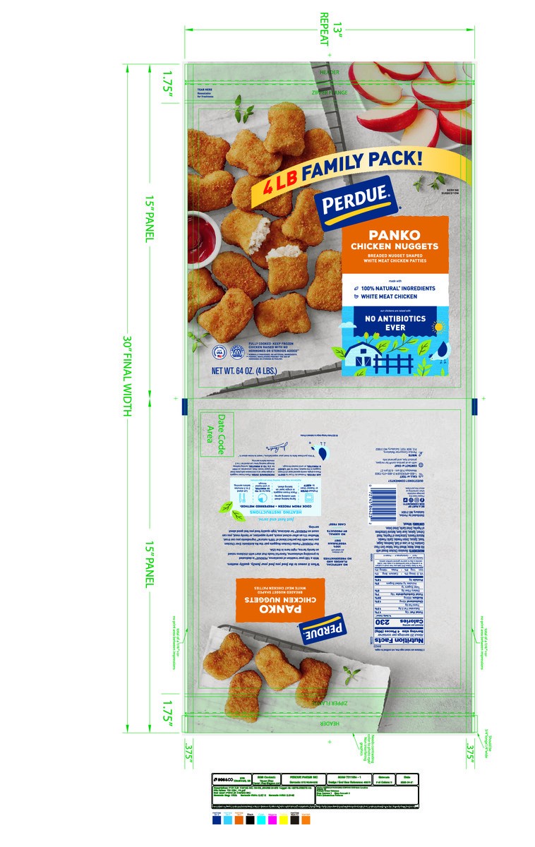 slide 6 of 9, PERDUE Breaded Chicken Breast Nuggets, 64 oz., 64 oz