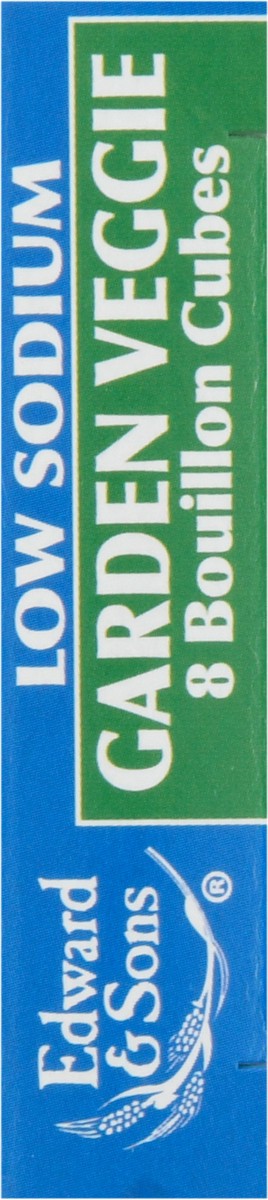 slide 2 of 13, Edward & Sons Low Sodium Garden Veggie Bouillon Cubes 8 ea, 2.2 oz