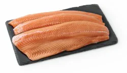 Farm Raised Color Added Fresh Atlantic Salmon Fillet