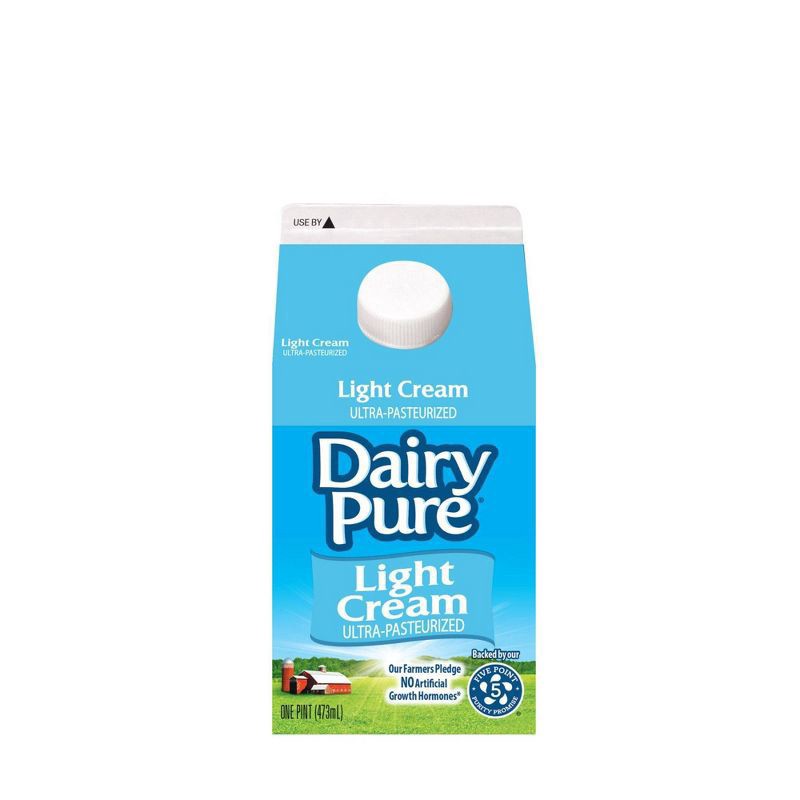 slide 1 of 3, Lehigh Valley Dairy Pure Light Cream Ultra-Pasturized, 1 pint