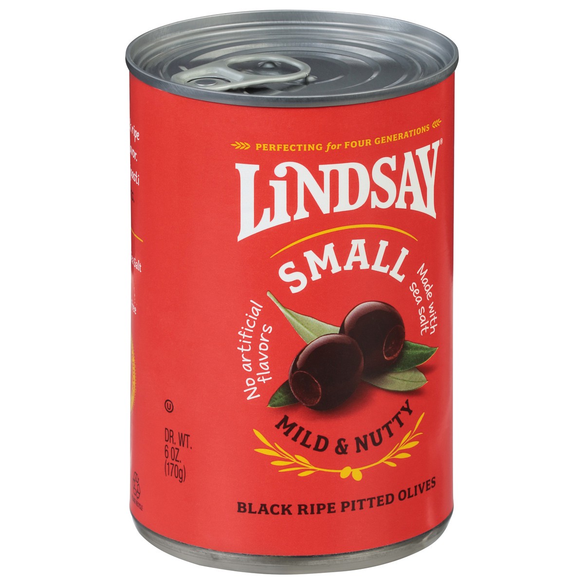 slide 8 of 9, Lindsay Small Black Ripe Pitted Olives 6oz Can, 6 oz