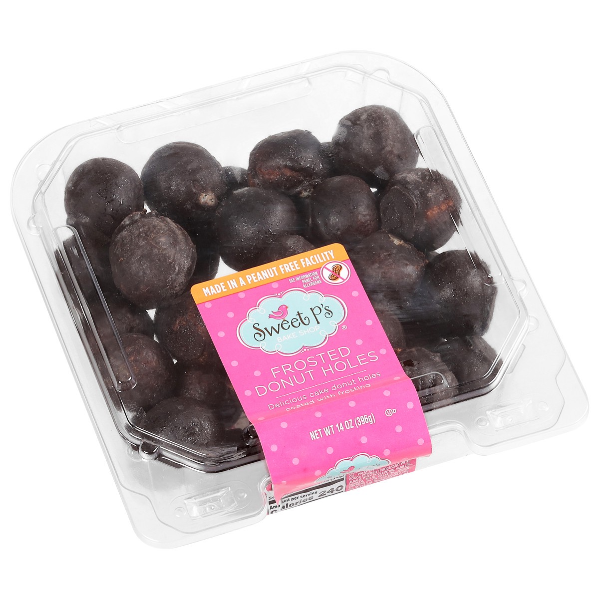 slide 7 of 9, Sweet P's Bake Shop Frosted Donut Holes 14 oz, 