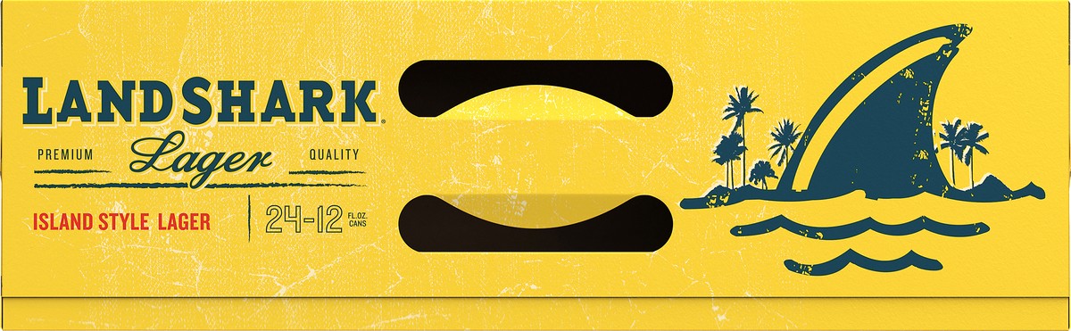 slide 8 of 8, Landshark Island Style Lager, 24 Pack, 12 fl. oz. Cans, 4.7% ABV, 24 ct