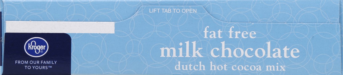 slide 2 of 6, Kroger Milk Chocolate Dutch Hot Cocoa Mix - Fat Free, 8 ct; 0.28 oz