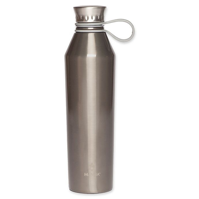 slide 3 of 3, Manna Organics Haute Double Wall Stainless Steel Water Bottle - Silver, 25 oz