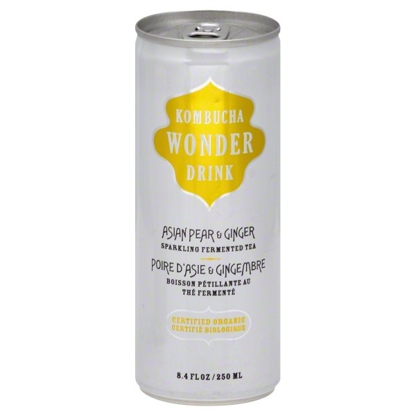 slide 1 of 4, Kombucha Wonder Drink Asain Pear and Ginger Tea, 8.4 fl oz