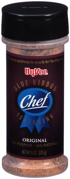 slide 1 of 1, Hy-Vee Original Blue Ribbon Chef Seasoning, 6 oz
