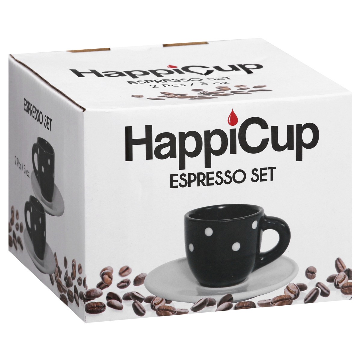 slide 8 of 11, Happi Cup 2 Pieces / 3 oz Espresso Set 1 ea, 1 ct