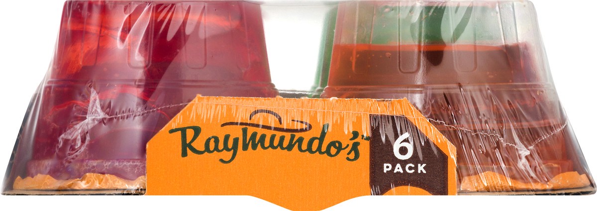 slide 11 of 12, Raymundo's Sugar free. Orange, strawberry, lime. Gel Snacks 6 ea, 6 ct