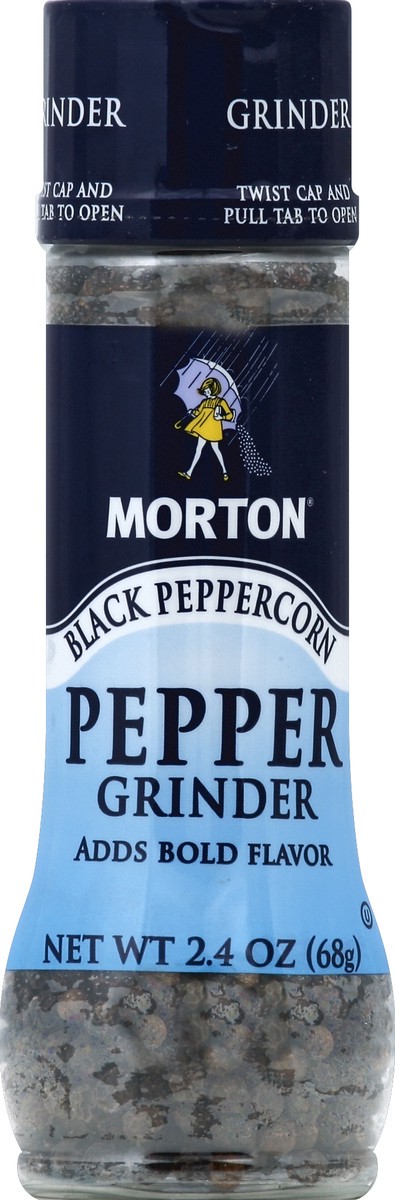 slide 2 of 2, Morton Pepper Grinder 2.4 oz, 2.4 oz