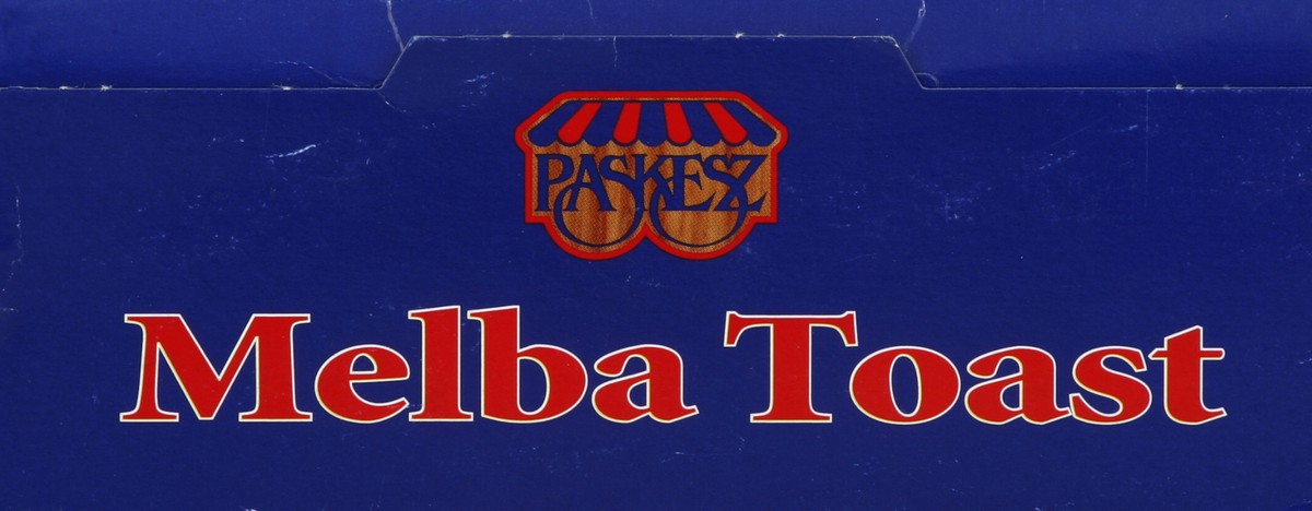 slide 4 of 5, Paskesz Sesame Melba Toast, 7 oz