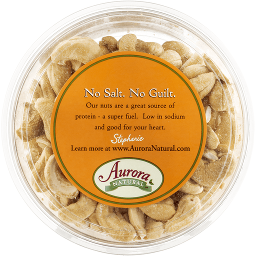 slide 4 of 8, Aurora Natural Cashews No Salt, 9 oz