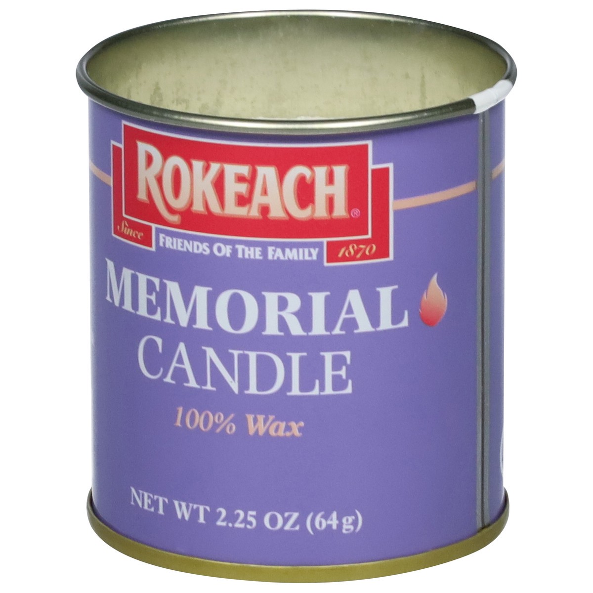 slide 2 of 9, Rokeach Memorial Candle 1 ea, 1 ct