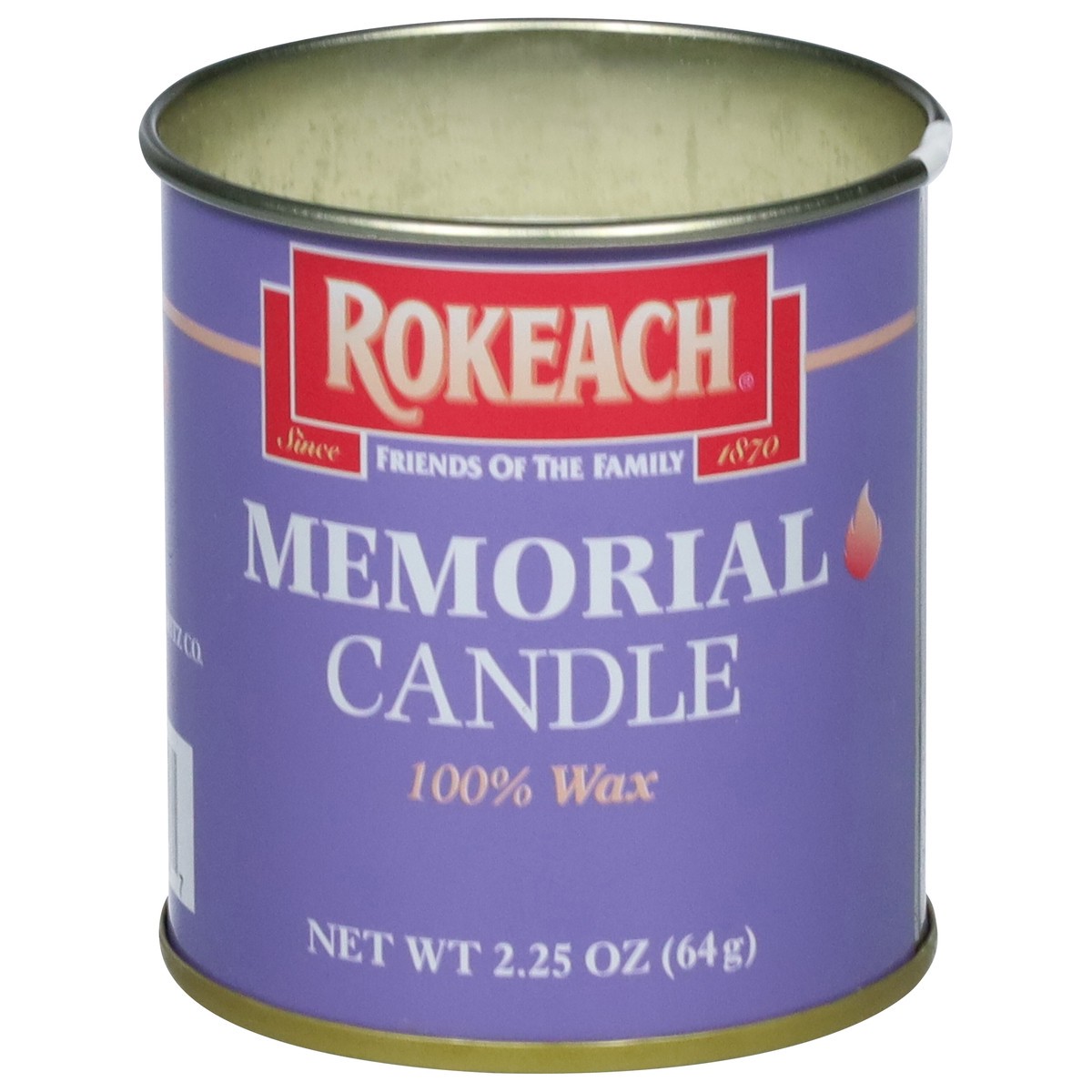 slide 1 of 9, Rokeach Memorial Candle 1 ea, 1 ct