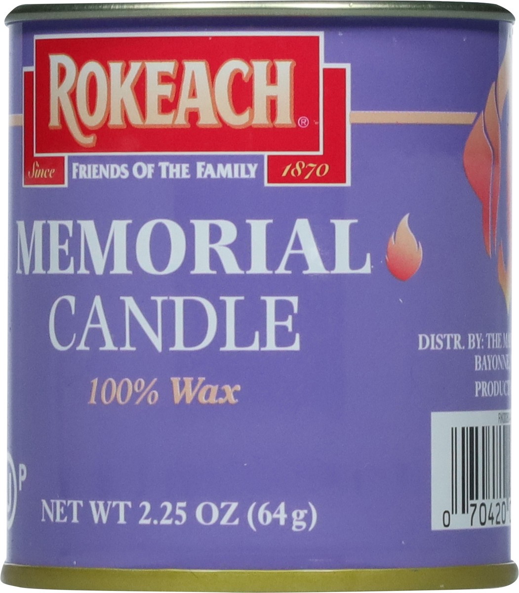 slide 9 of 9, Rokeach Memorial Candle 1 ea, 1 ct