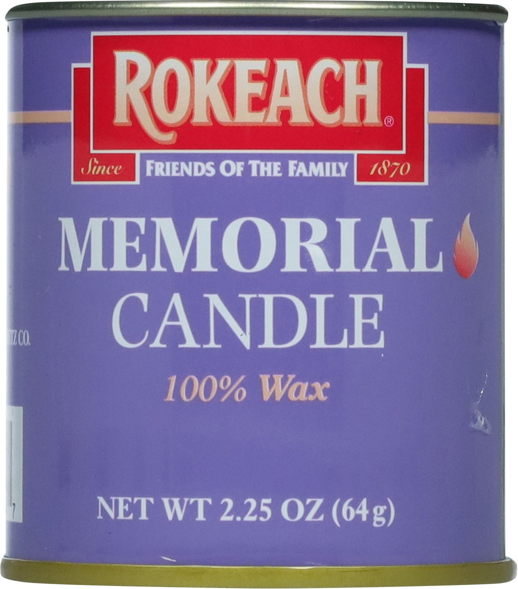 slide 7 of 9, Rokeach Memorial Candle 1 ea, 1 ct