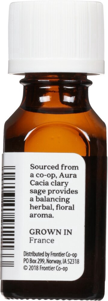 slide 4 of 4, Aura Cacia Clary Sage Essential Oil, 0.5 oz