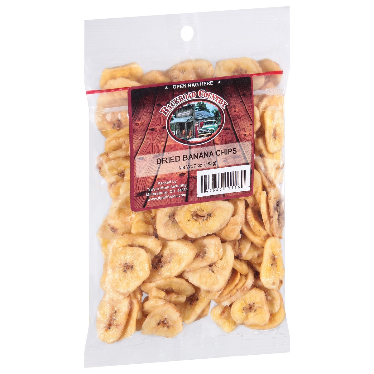 slide 4 of 9, Backroad Country Dried Banana Chips - 7 oz, 7 oz