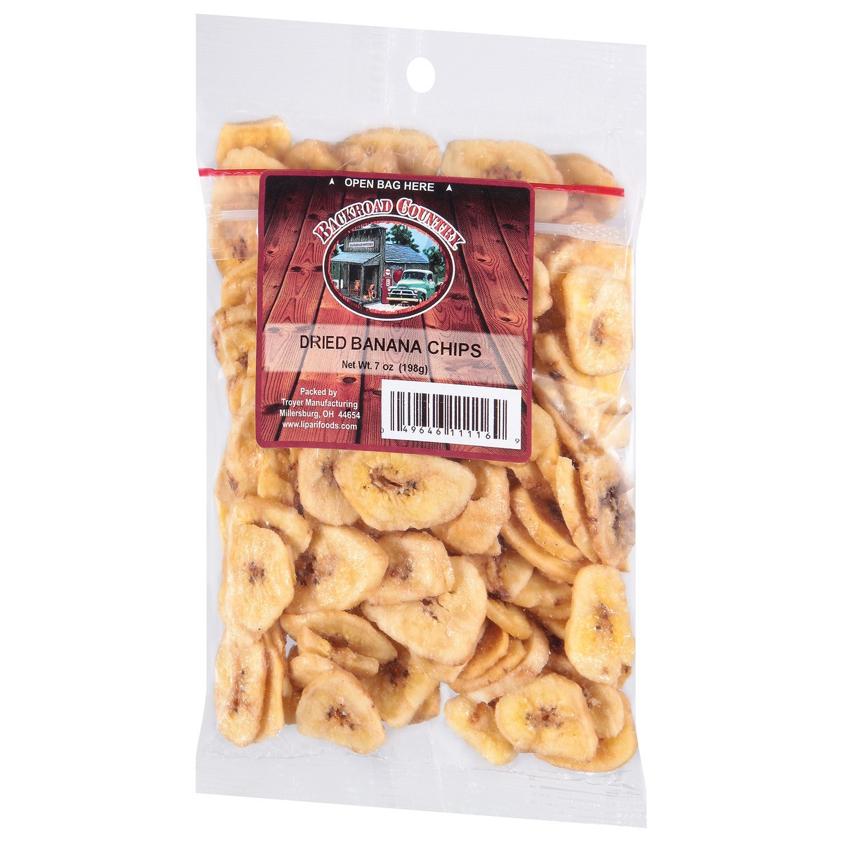 slide 2 of 9, Backroad Country Dried Banana Chips - 7 oz, 7 oz