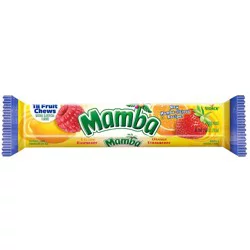 Mamba Fruit Chews Candy, 18 Pieces