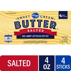 Kroger Salted Butter Sticks