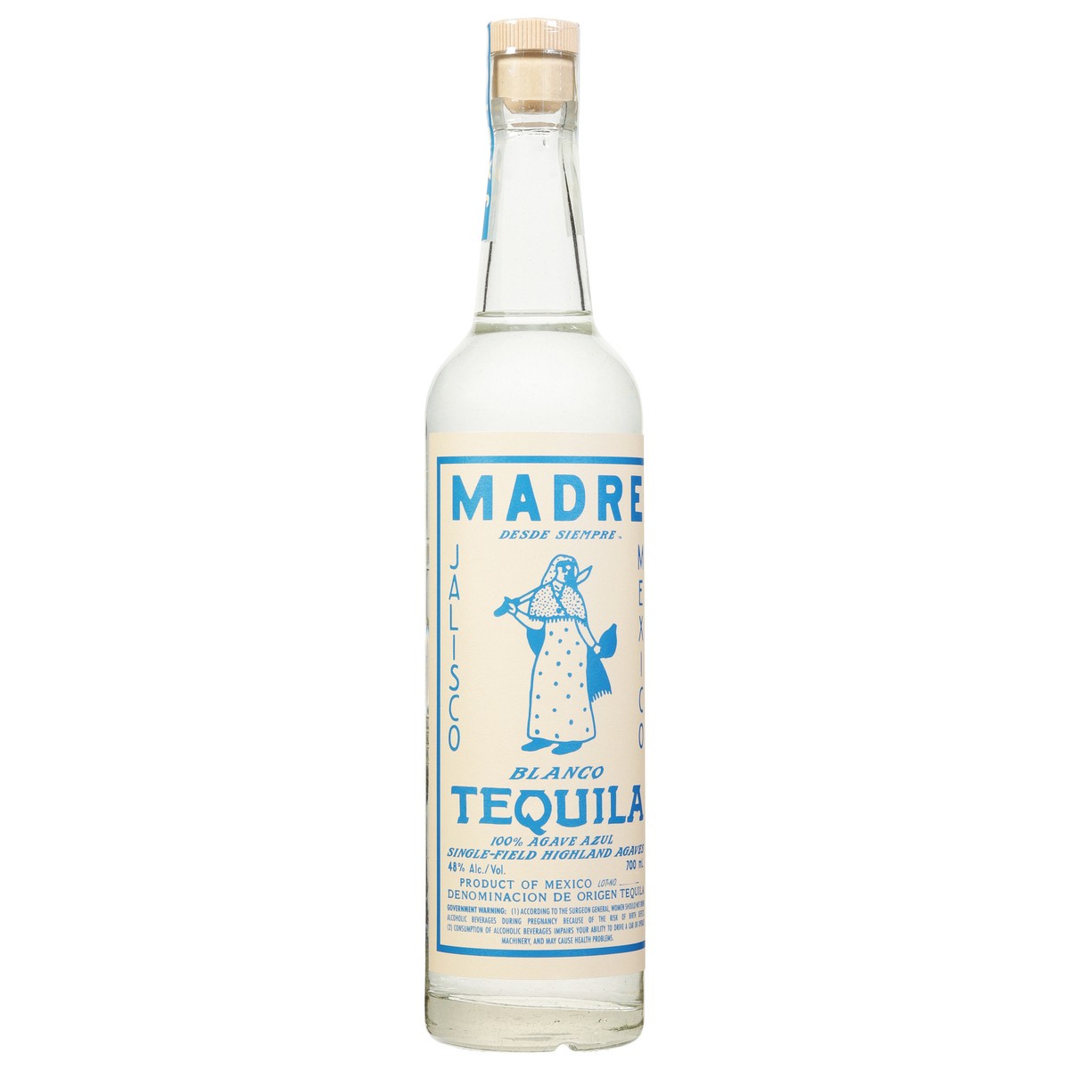 slide 9 of 11, Madre Blanco Tequila, 700 ml