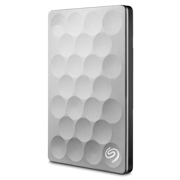 slide 1 of 1, Seagate 1TB Ultra Slim Backup Plus Portable Hard Drive, 1 ct