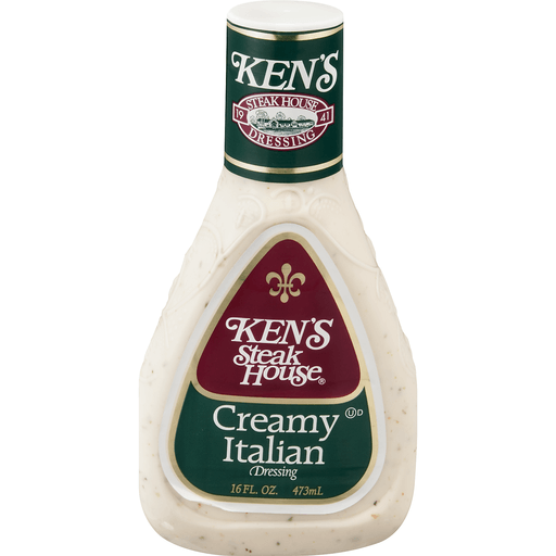 slide 4 of 18, Ken's Steak House Creamy Italian Salad Dressing, 16 fl oz