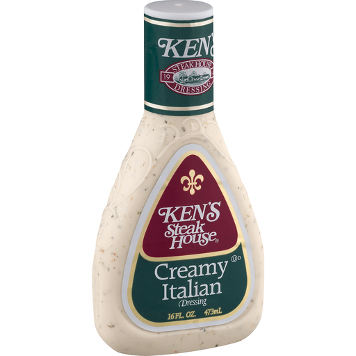 slide 5 of 18, Ken's Steak House Creamy Italian Salad Dressing, 16 fl oz