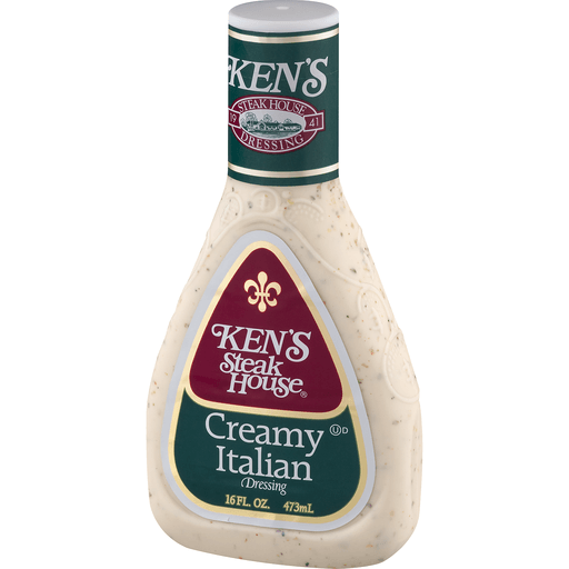 slide 9 of 18, Ken's Steak House Creamy Italian Salad Dressing, 16 fl oz