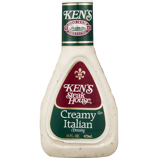 slide 3 of 18, Ken's Steak House Creamy Italian Salad Dressing, 16 fl oz