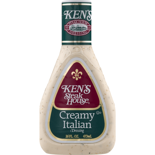 slide 18 of 18, Ken's Steak House Creamy Italian Salad Dressing, 16 fl oz