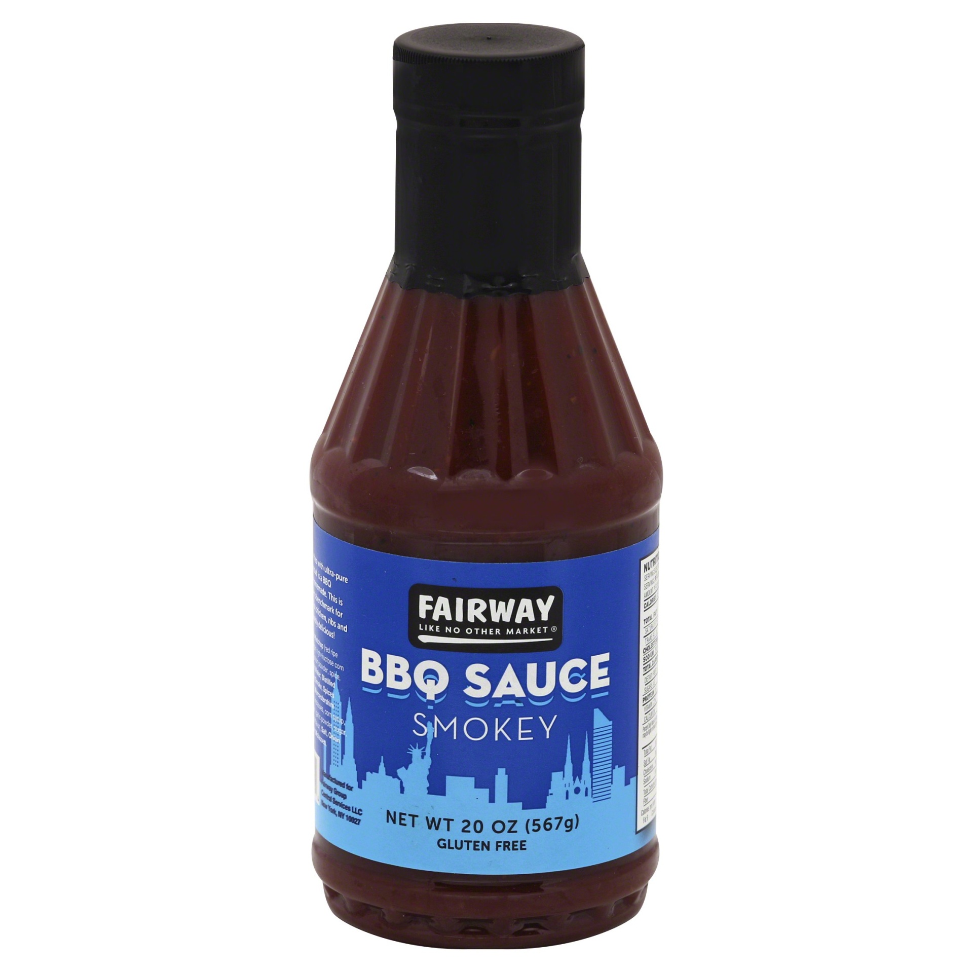 slide 1 of 1, Fairway Smokey BBQ Sauce, 20 oz