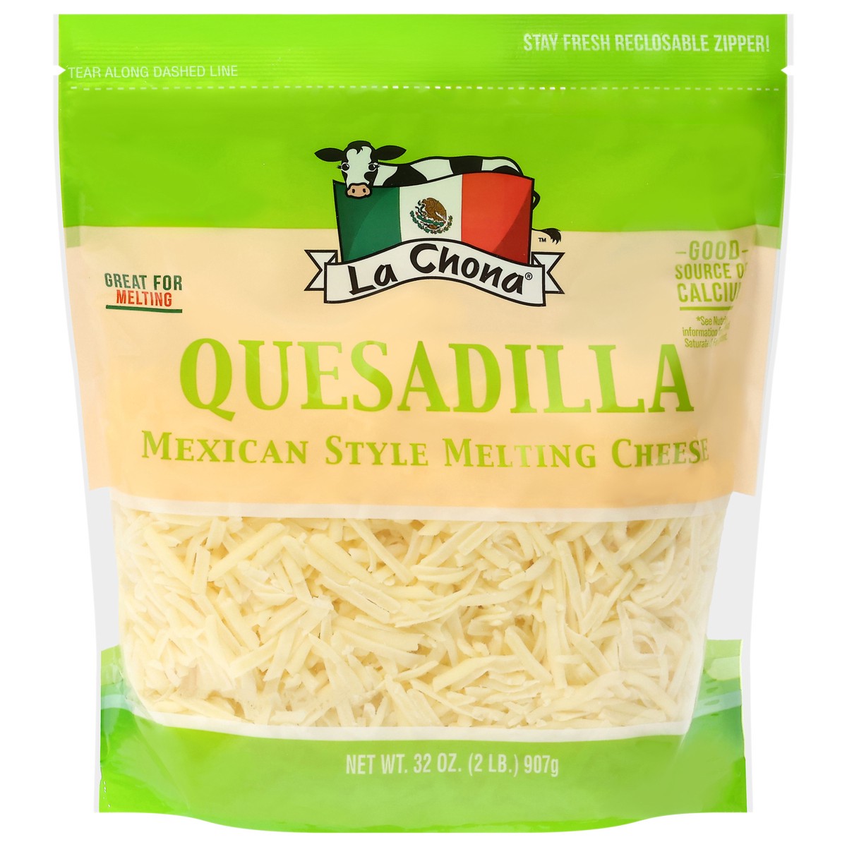 slide 1 of 9, La Chona Mexican Style Quesadilla Melting Cheese 32 oz, 32 oz