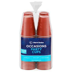 Harris Teeter Occasions Plastic Party Cups - Red