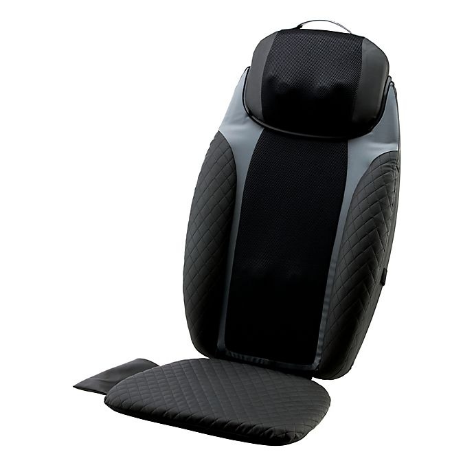 slide 1 of 10, HoMedics 2-in-1 Shiatsu Massaging Seat Topper with Removeable Massage Pillow, 1 ct