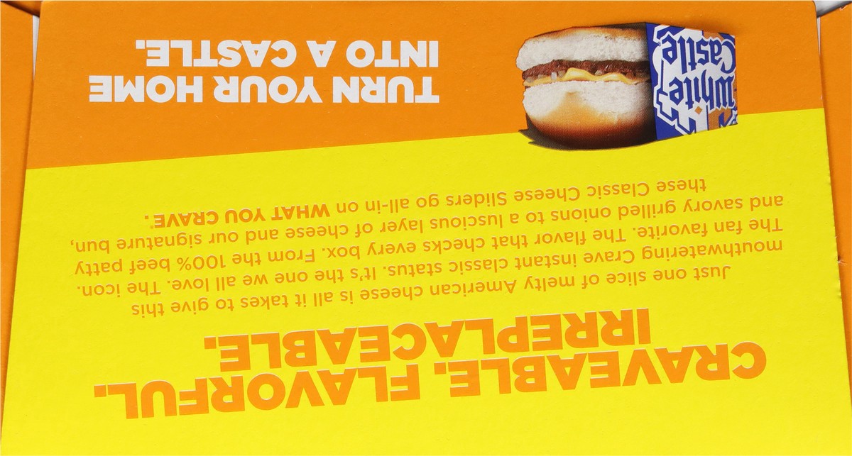 slide 4 of 9, White Castle Classic Cheese Sliders- 16 ct, 16 ct