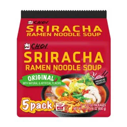 Choi Sriracha Ramen Noodle Soup Original