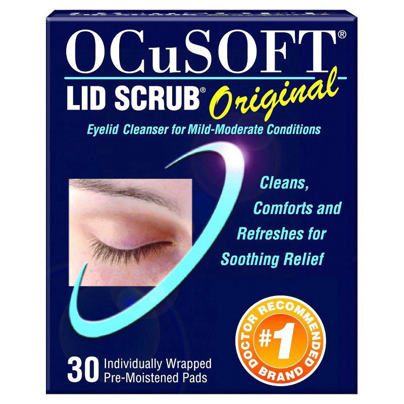 slide 1 of 6, OCuSOFT Eye Lid Scrub Original Pre-Moistened Pads - 30ct, 30 ct