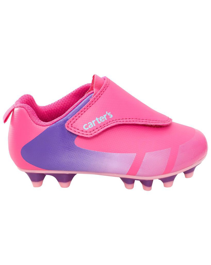 slide 2 of 6, Carter's Carters Toddler Sport Cleats Pink 10, 1 ct