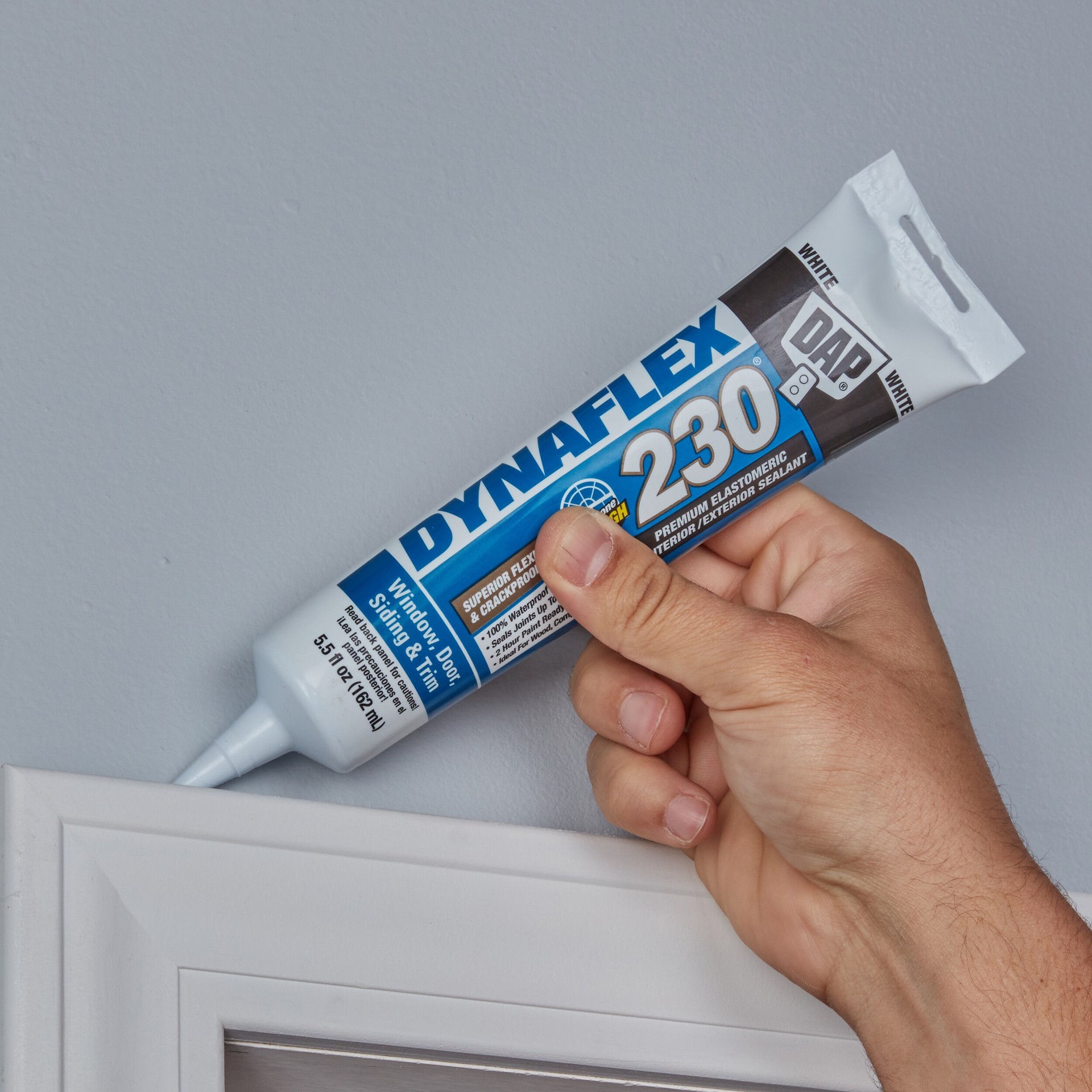 slide 2 of 6, Dap Dynaflex 230 Window And Door Sealant - White, 5.5 oz