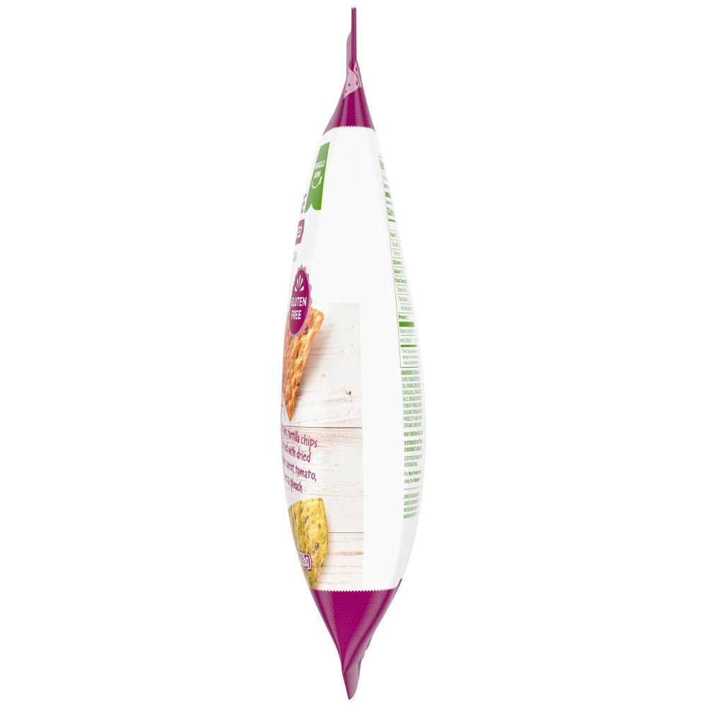 slide 4 of 4, Simple Truth Organic Veggie & Flaxseed Corn Tortilla Chips, 8 oz