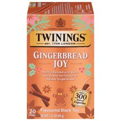 Twinings Gingerbread Joy Black Tea 20 Tea Bags