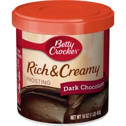 Betty Crocker Rich & Creamy Dark Chocolate Frosting