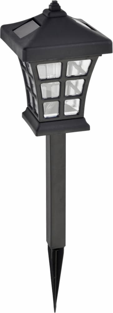 slide 1 of 1, Crosslight Pagoda Solar Path Light, 4.3 in x 17.3 in