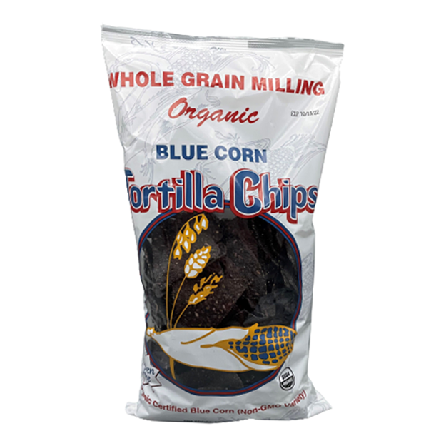 slide 1 of 1, Whole Grain Mill Blue Corn Chips, 14 oz