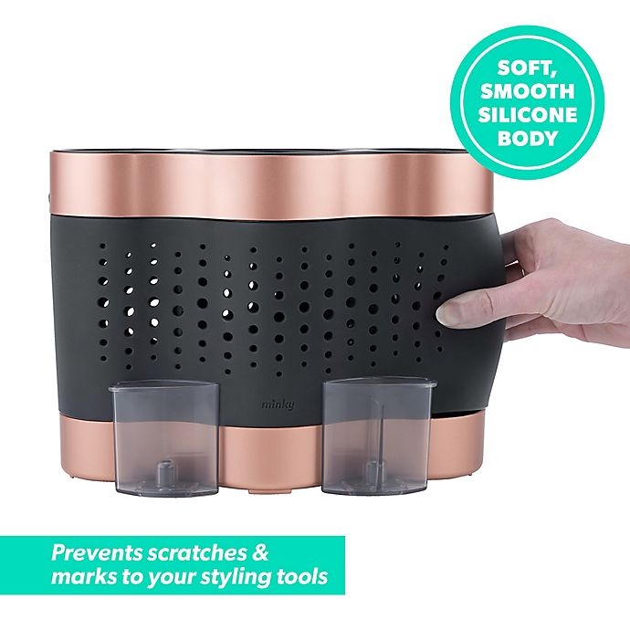 slide 4 of 7, Minky Homecare Premium Hairstyling Dock - Rose Gold, 1 ct