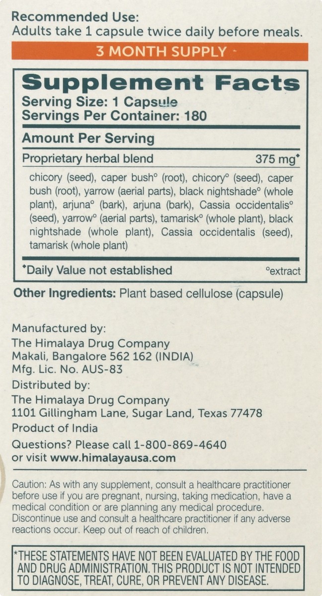 slide 2 of 12, Himalaya Capsules Liver Care 180 ea, 180 ct